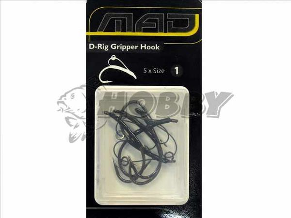 MAD Háčiky D-Rig Gripper Hook č.1