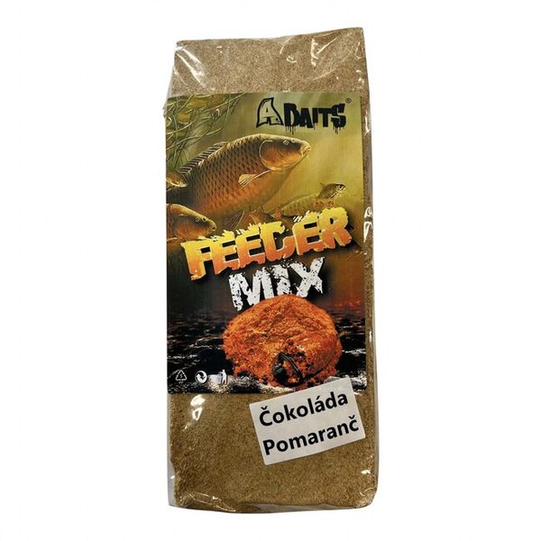 ABaits PRO Feeder mix 1kg Čokoláda Pomaranč