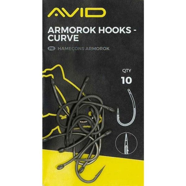 Avid Carp Háčiky Armorok Hooks Curve veľ.4 10ks