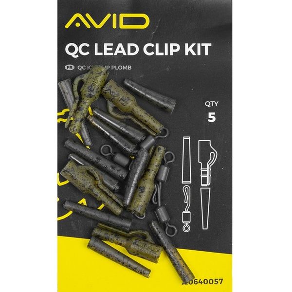 Avid Carp QC Lead Clip Kit 5ks