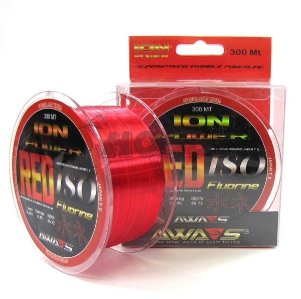 Vlasec AWA-S Ion Power Red Iso Fluorine 0,309mm 11,95kg 300m