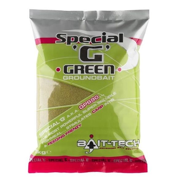Bait-tech Krmivo Special-G Green Groundbait 1kg