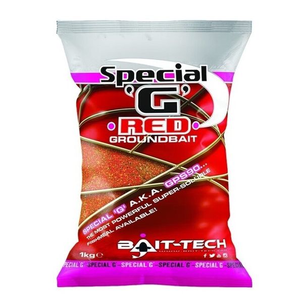 Bait-tech Krmivo Special-G Red Groundbait 1kg