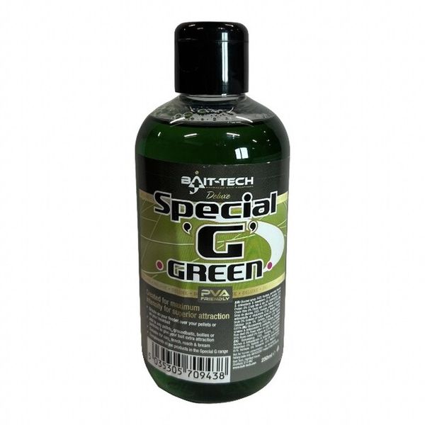 Bait-Tech Tekutý Posilovač Deluxe Special G Green 250 ml