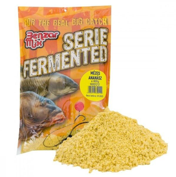Benzar Mix krmivo Serie Fermented 800g Med + Ananás