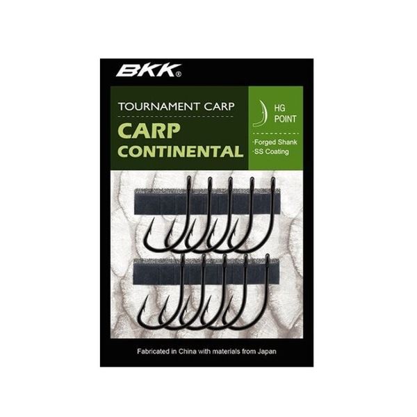 BKK Háčiky Carp Continental veľ.2 10 (10ks)