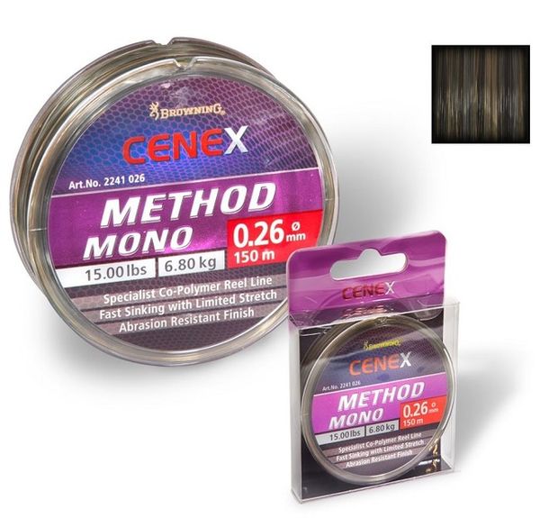 Browning Cenex Feeder Method Mono 0,20mm 150m - camou
