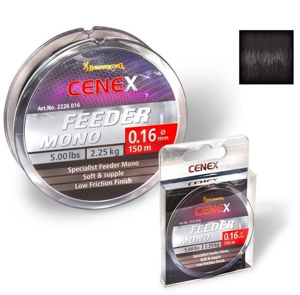 Browning Cenex Feeder Mono 0,20mm 150m - čierny