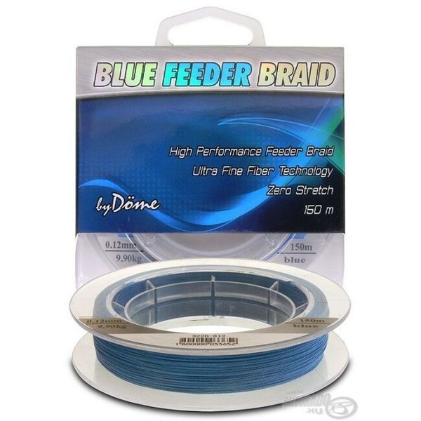 By Döme Team Feeder Blue Feeder Braid 0,08mm 5,7 kg 150m