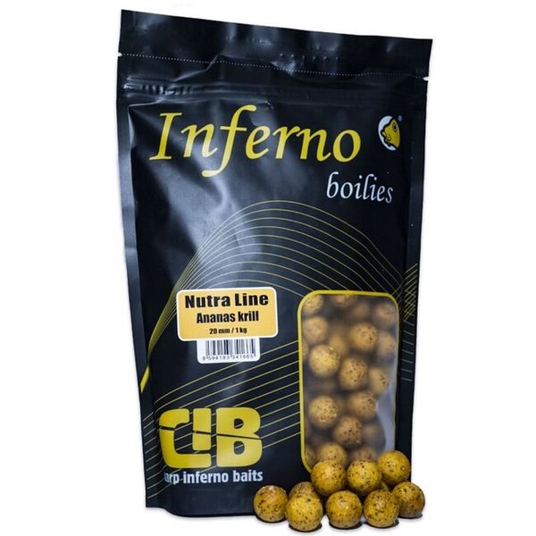 Carp Inferno Boilies Nutra Line 20mm 1kg Ananás&Krill