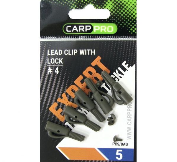 Carp Pro Lead Clip With Lock 5ks