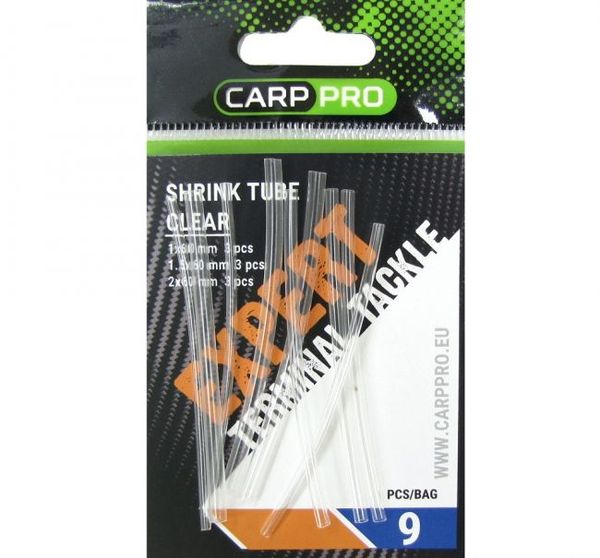 Carp Pro Shring tube (1,0/1,5/2,0mm) 3x3ks číre
