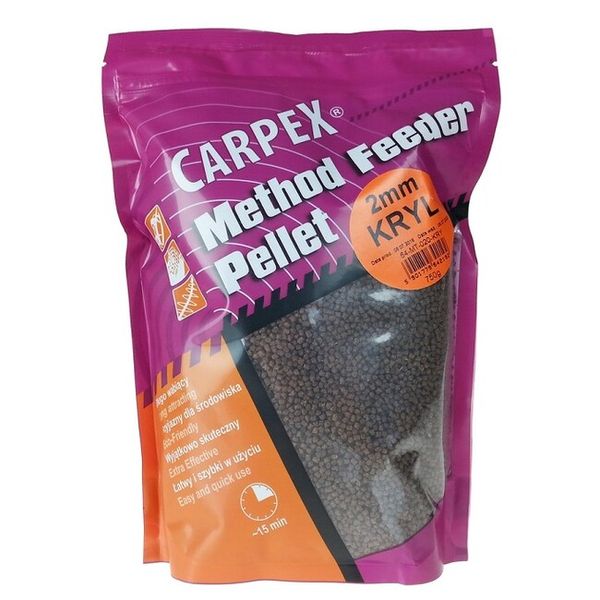 Carpex Method Feeder Pellet - Secret Fish Mix 2mm, 0,75kg