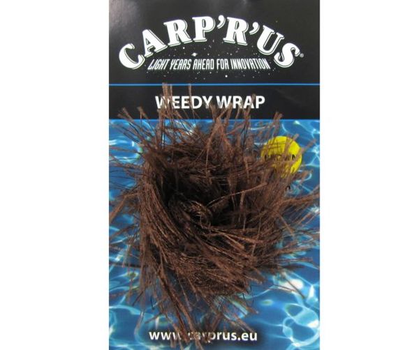 Carprus Maskovacia riasa - Weed Wrap brown 2 m