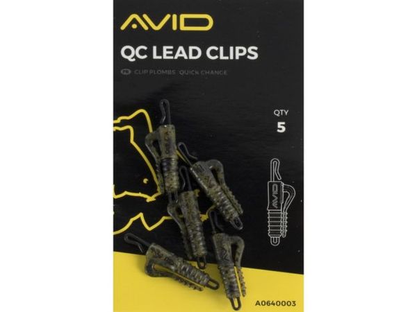Avid Carp OUTLINE QC Lead Clips 5ks