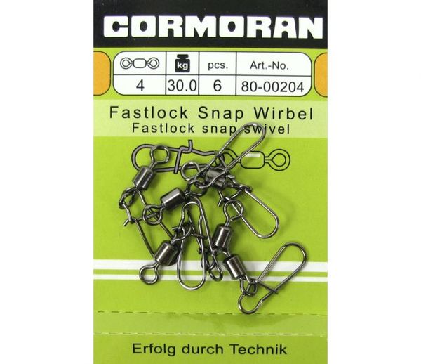 Cormoran Fastlock Snap Wirbel veľ.6/21kg/6ks