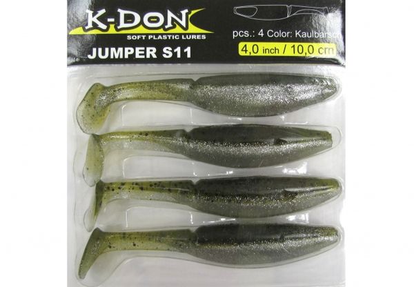 Cormoran K-DON Jumper S11 Gumenná Nástraha - Kaulbarsch 10cm 4ks
