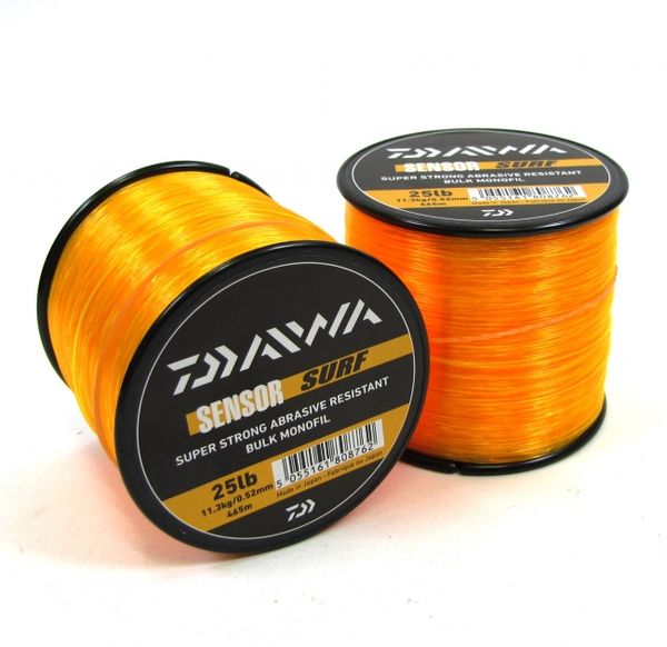 Daiwa Silon Sensor Surf 0,52mm/11,3kg/465m orange