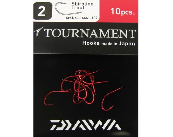Daiwa Tournament Háčik Sbirolino Trout č.10/10ks