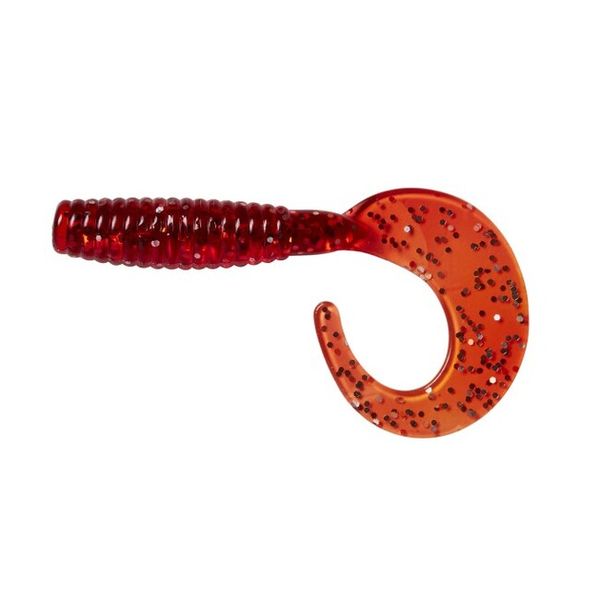 DAM Gumová Nástraha Grup Curl Tail 5,5cm Red/Silver