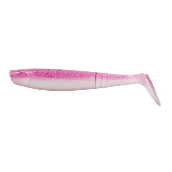 DAM Gumová nástraha Shad Paddletail 10cm Pink/White