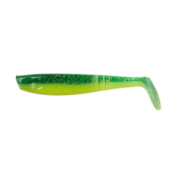 DAM Gumová nástraha Shad Paddletail 8cm UV Green/Lime