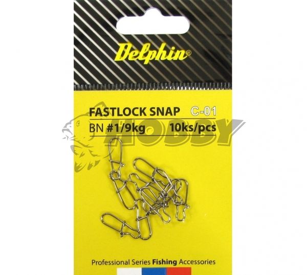 Delphin Fastlock Snap C-01 000/4kg 10ks
