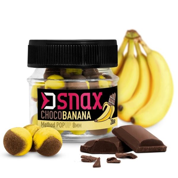Delphin Nástraha Snax Pop 8mm 20g - Čokoláda Banán