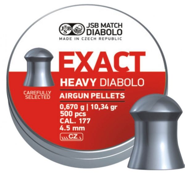 Diabolo Exact Heavy 4,52mm 500ks