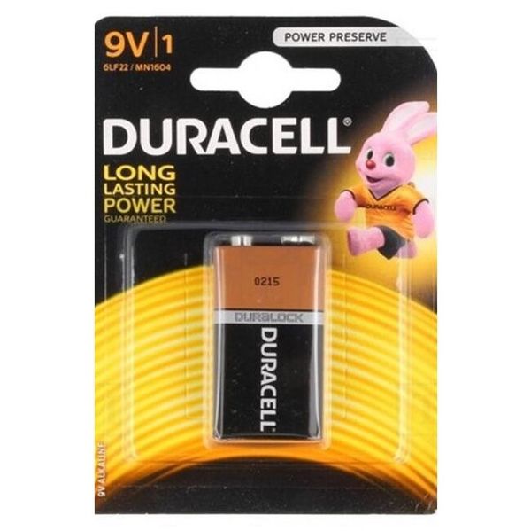 Duracell Basic MN1604 9V BL1 6LR61 1ks alkalická batéria 10PP100010