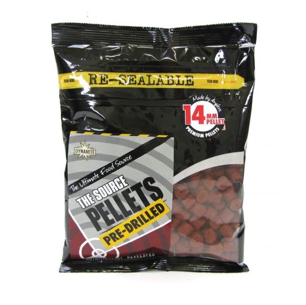 Dynamite Baits Pellets Pre-Drilled The Source 14mm/350g