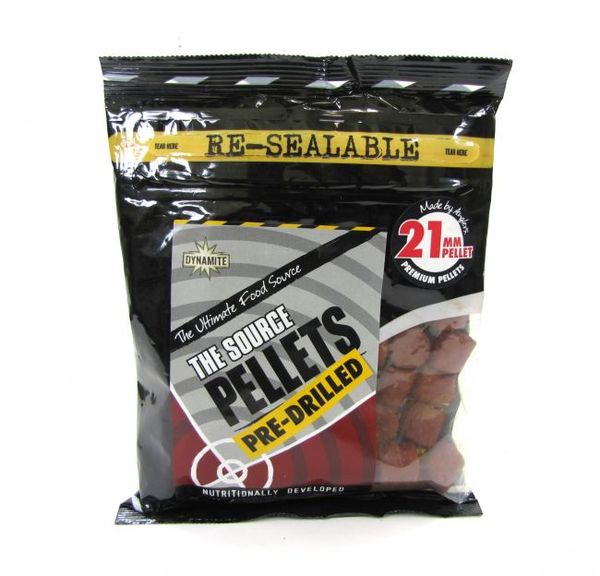 Dynamite Baits Pellets Pre-Drilled The Source 21mm/350g