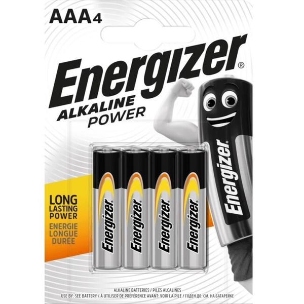 Energizer LR03/4 Alkaline Power batérie mikrotužkové AAA/4 4ks