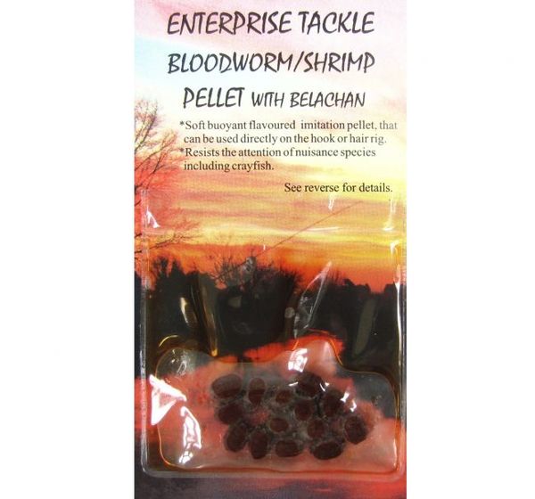 Enterprise Tackle Bloodworm/Shrimp Pellet With Belachan 14ks