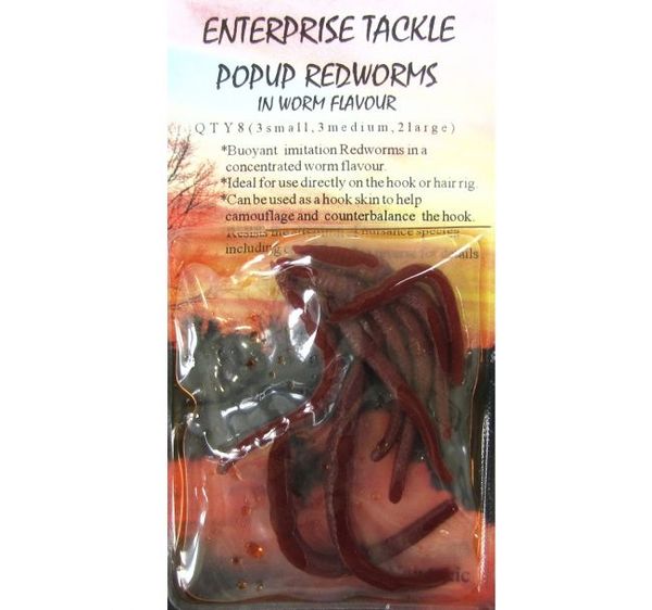 Enterprise Tackle Redworms 8ks