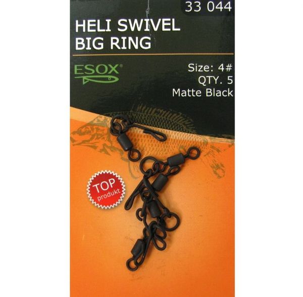 Esox Heli Swivel Big Ring size 4# /5ks