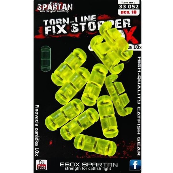 Esox Spartan Fix Stopper 10ks Yellow