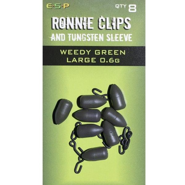 ESP Ronnie Clip Large- 0,6g 8ks Green