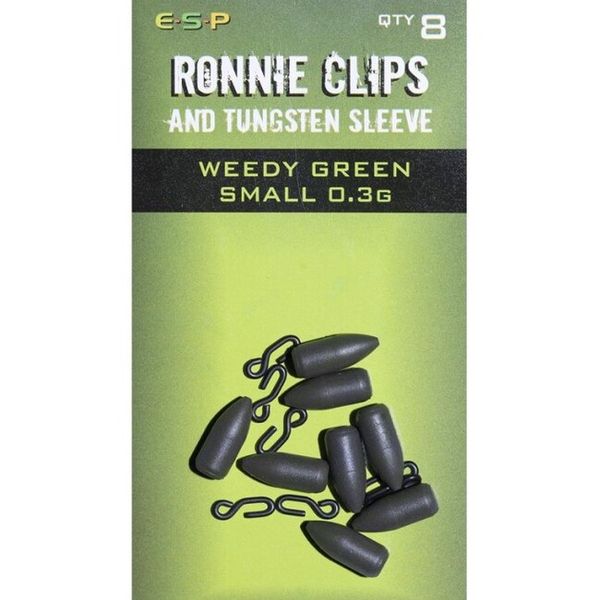 ESP Ronnie Clip Small- 0,3g 8ks Green