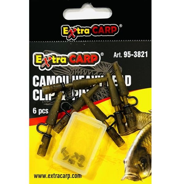 Extra Carp Camou Heavy Lead Clip 6ks
