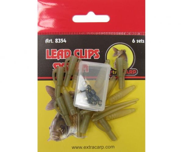 Extra Carp Lead Clip System NEW (6ks)