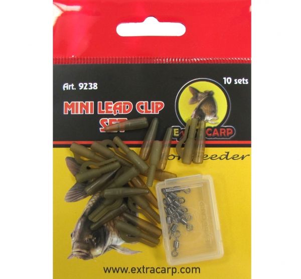 Extra Carp Mini Lead Clip Feeder Set 10ks