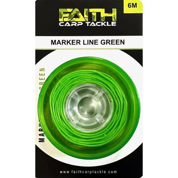 FAITH Marker Line Green guma na značenie dĺžky hodov 6m zelená