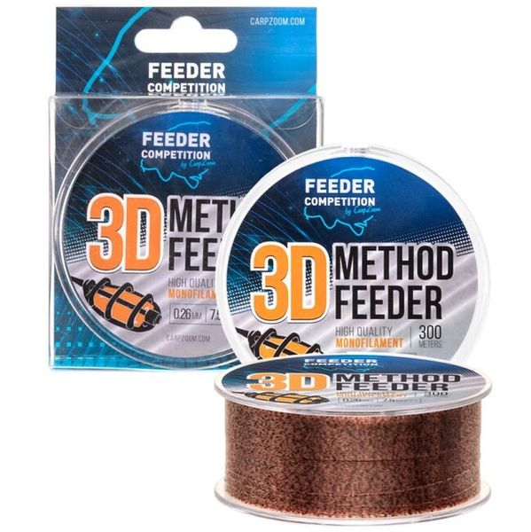 FC 3D method feeder vlasec - 300m - 0,20mm - 5,40kg - CZ0076