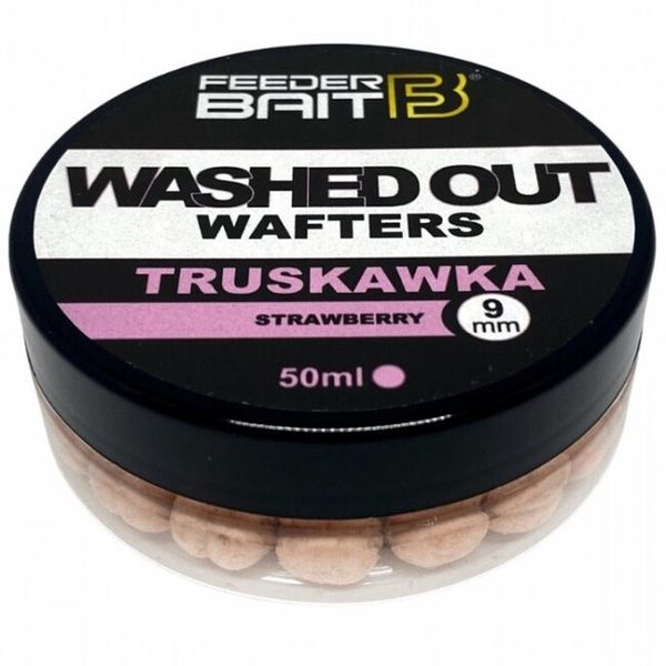 FeederBait Washed Out Wafters 50 ml 9 mm Jahoda