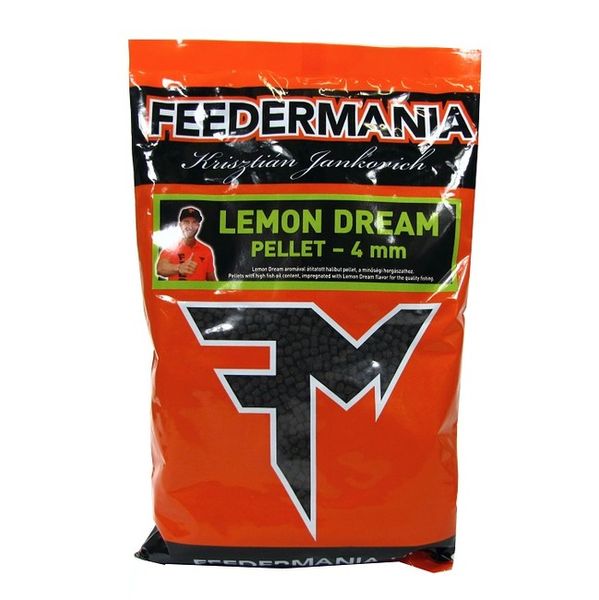 Feedermania pelety 4mm 800g Lemon Dream