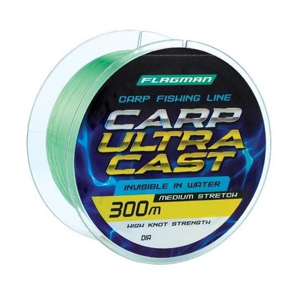 Flagman Silón Carp Ultra Cast svetlo zelený 300m/0,30mm