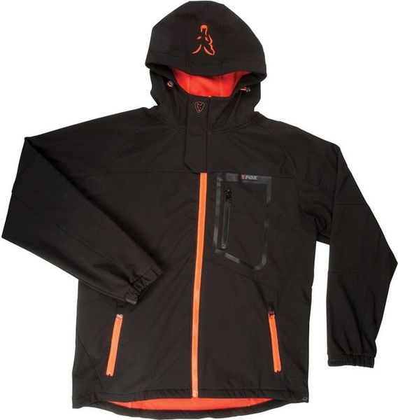 FOX Black / Orange Shofshell Jacket