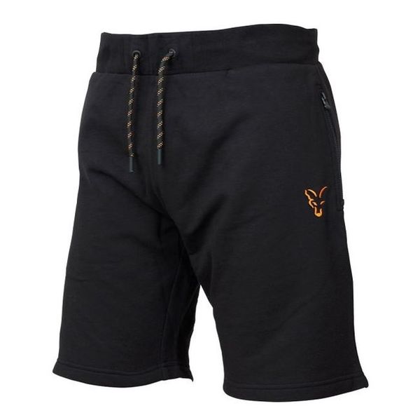 Fox Collection Black Orange Lightweight Shorts XXXL