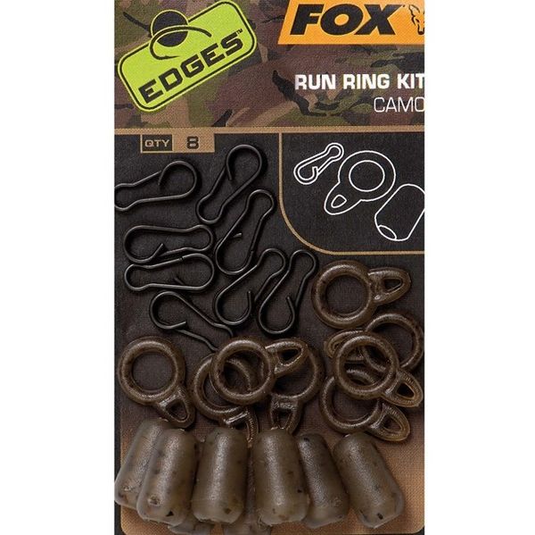 FOX Edges Camo Run Ring Kit 8ks